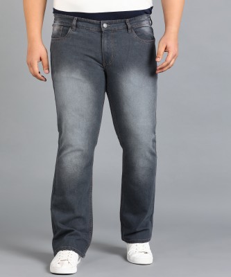 Urbano Plus Boot-Leg Men Dark Grey Jeans