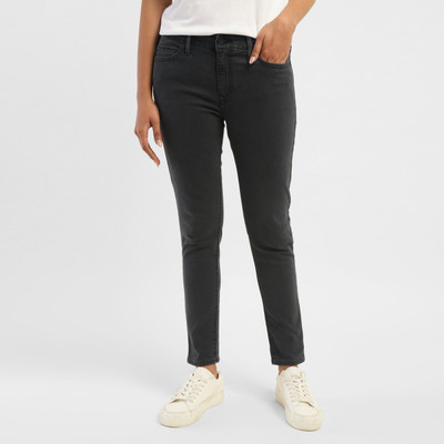 LEVI'S 711 Skinny Women Black Jeans