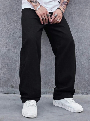 Rockwell Boot-Leg Men Black Jeans