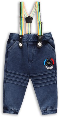 Wishkaro Jogger Fit Boys Dark Blue Jeans