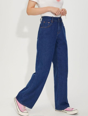 HouseOfCommon Regular Women Dark Blue Jeans