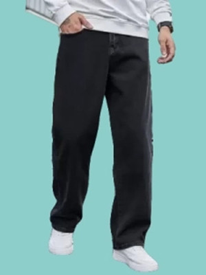 METRONAUT Jogger Fit Men Black Jeans