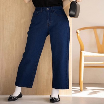 German Club Straight Fit Women Blue Jeans