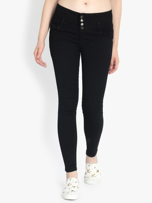 1DAYSTREET Regular Women Black Jeans