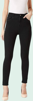 TYFFYN Slim Women Black Jeans