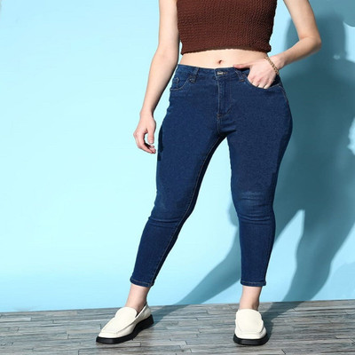 1DAYSTREET Skinny Women Dark Blue Jeans