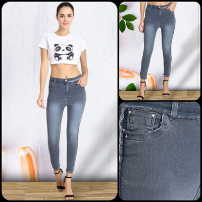 1DAYSTREET Skinny Women Grey Jeans