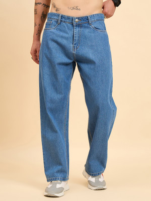 STUDIO NEXX Loose Fit Men Dark Blue Jeans