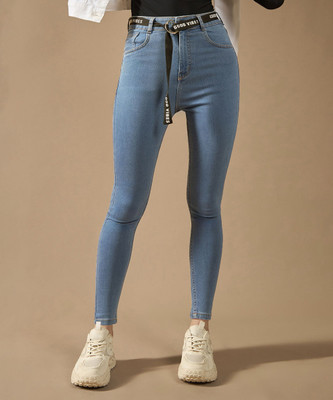 DOLCE CRUDO Skinny Women Blue Jeans