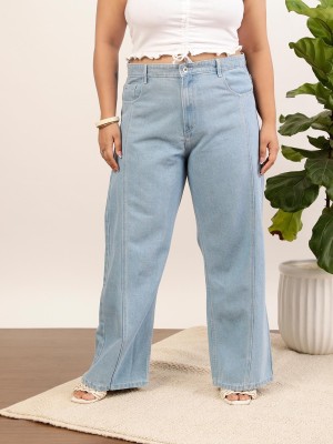 CURVY STREET Regular Women Light Blue Jeans