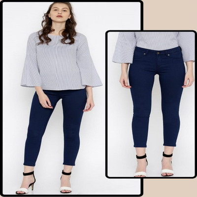 1DAYSTREET Skinny Women Dark Blue Jeans