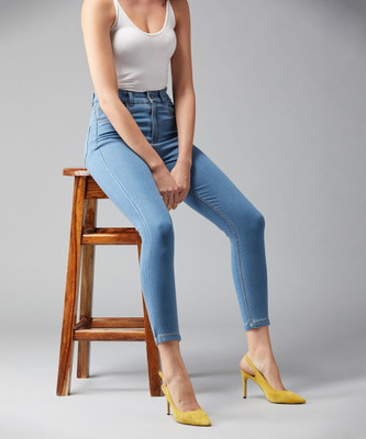 DOLCE CRUDO Skinny Women Blue Jeans