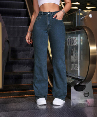 Glossia Straight Fit Women Dark Blue Jeans