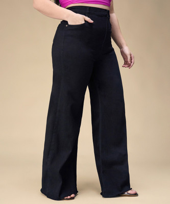 Miss Chase Relaxed Fit Women Black Jeans