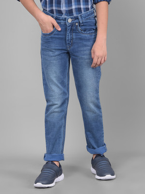 CRIMSOUNE CLUB Slim Boys Blue Jeans