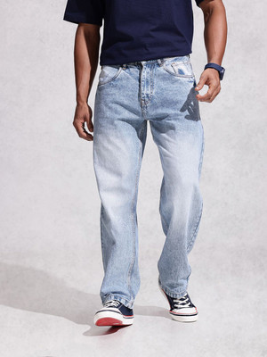 WROGN Relaxed Fit Men Blue Jeans