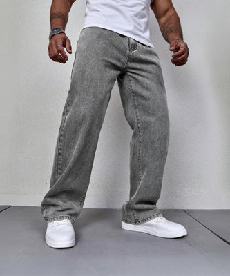 HOKER Straight Fit Men Grey Jeans