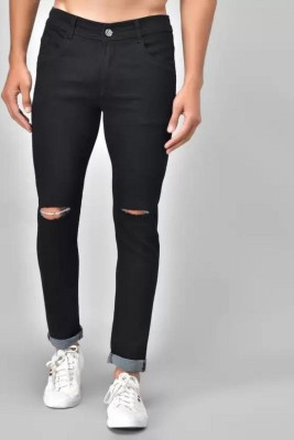 spenze Slim Men Black Jeans