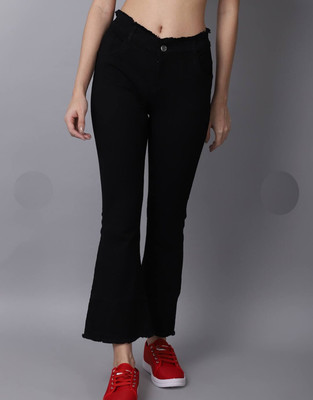 Nix9 Boot-Leg Women Black Jeans