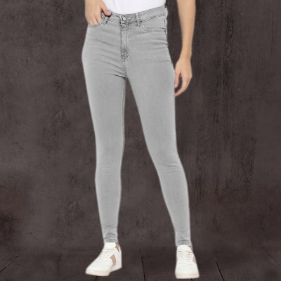 Klaidung Super Skinny Women Grey Jeans