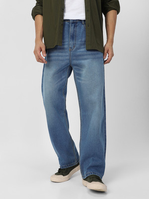 Urbano Fashion Loose Fit Men Light Blue Jeans
