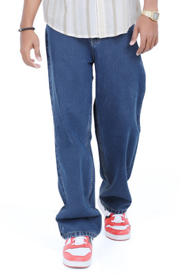 HouseOfCommon Boot-Leg Men Dark Blue Jeans