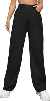 PINKLIT Regular Women Black Jeans