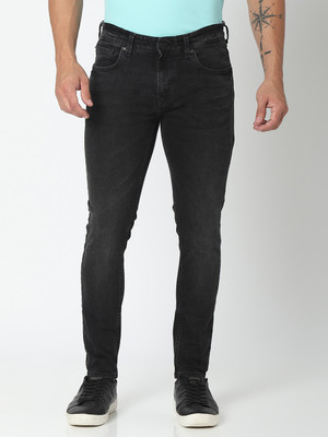 Spykar Slim Men Black Jeans