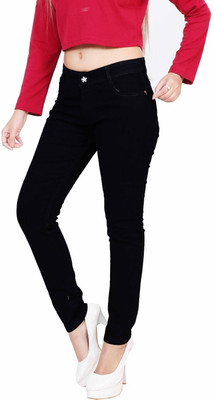 JOYGURU CREATION Slim Women Black Jeans
