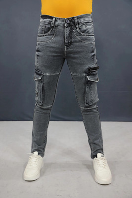 GEX Slim Men Dark Grey Jeans
