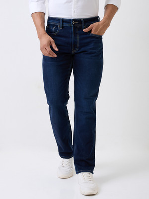 Spykar Relaxed Fit Men Blue Jeans