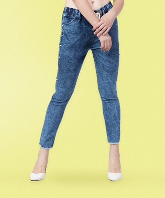 Coutume Collections Skinny Women Blue Jeans