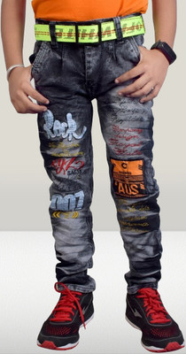 Laahsuak Regular Boys Black Jeans