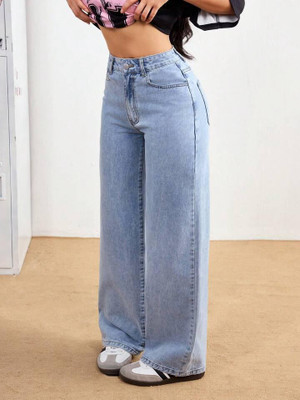 The Rivvrs co Straight Fit Women Light Blue Jeans