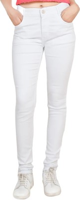 crm Slim Women White Jeans