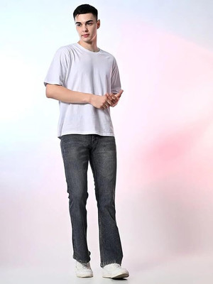 Rahul Mart Flared Men Dark Blue Jeans