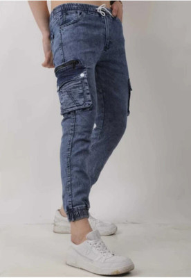 METRONAUT Jogger Fit Men Light Blue Jeans