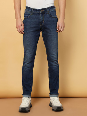 Wrangler Slim Men Dark Blue Jeans