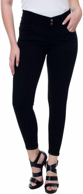 BEN MARTIN Slim Women Black Jeans
