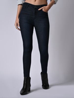 Kraus Jeans Skinny Women Dark Blue Jeans