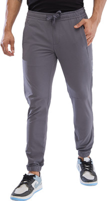 Spykar Slim Fit Men Grey Trousers