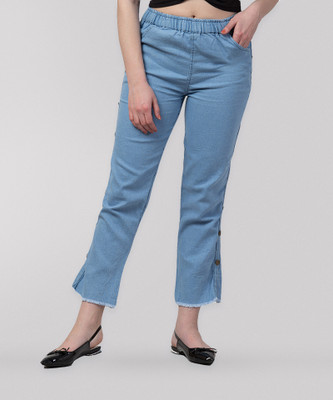 Ira Collections Regular Women Light Blue Jeans