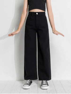 Hayler Straight Fit Women Black Jeans