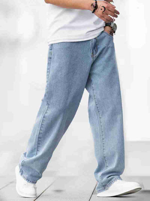Wanted Straight Fit Men Dark Grey Jeans