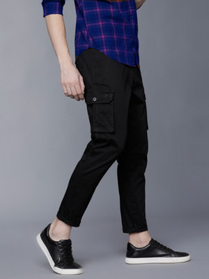 Masterly Weft Regular Men Black Jeans