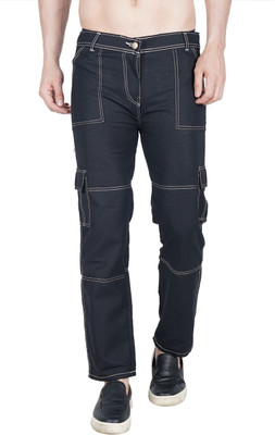 Jeancherry Jogger Fit Men Black Jeans