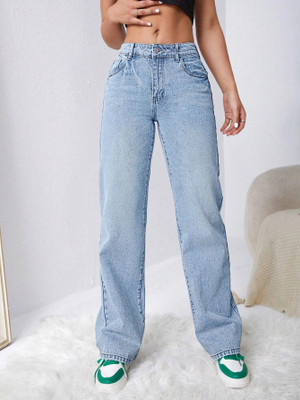JJ DENIM Regular Women Light Blue Jeans