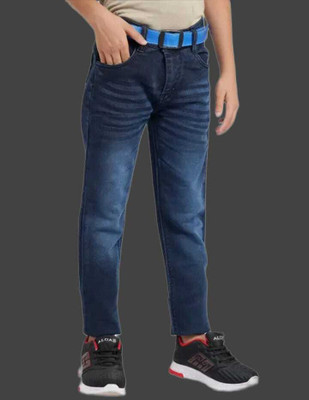 RKFAISHO Regular Boys Dark Blue Jeans