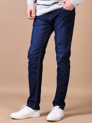 V-MART Slim Men Dark Blue Jeans