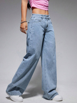 lovely london Regular Women Light Blue Jeans